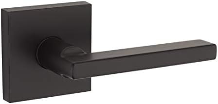 Weiser (by Kwikset) Halifax Lever, Square Rose, Passage Function, Iron Black (US514) | Amazon (CA)