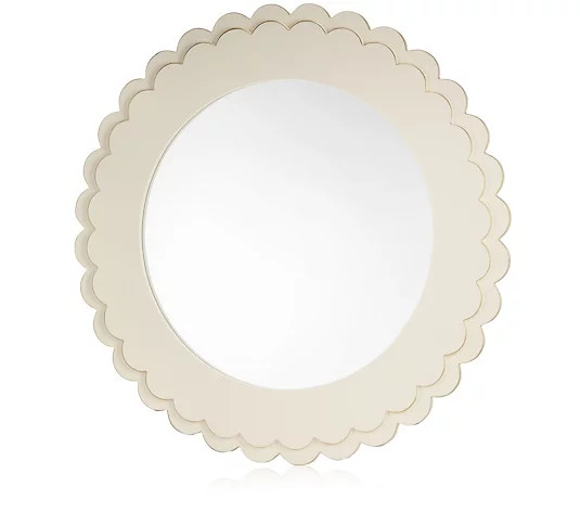 BundleBerry by Amanda Holden Scalloped Edge Wall Mirror - QVC UK | QVC UK