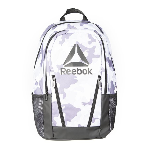 Reebok Unisex Silas Backpack-Light Gray Camo | Walmart (US)