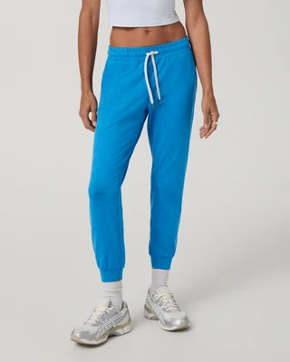 Vuori Performance Jogger Pants | Regatta Blue Heather | Large | Vuori Clothing (US & Canada)