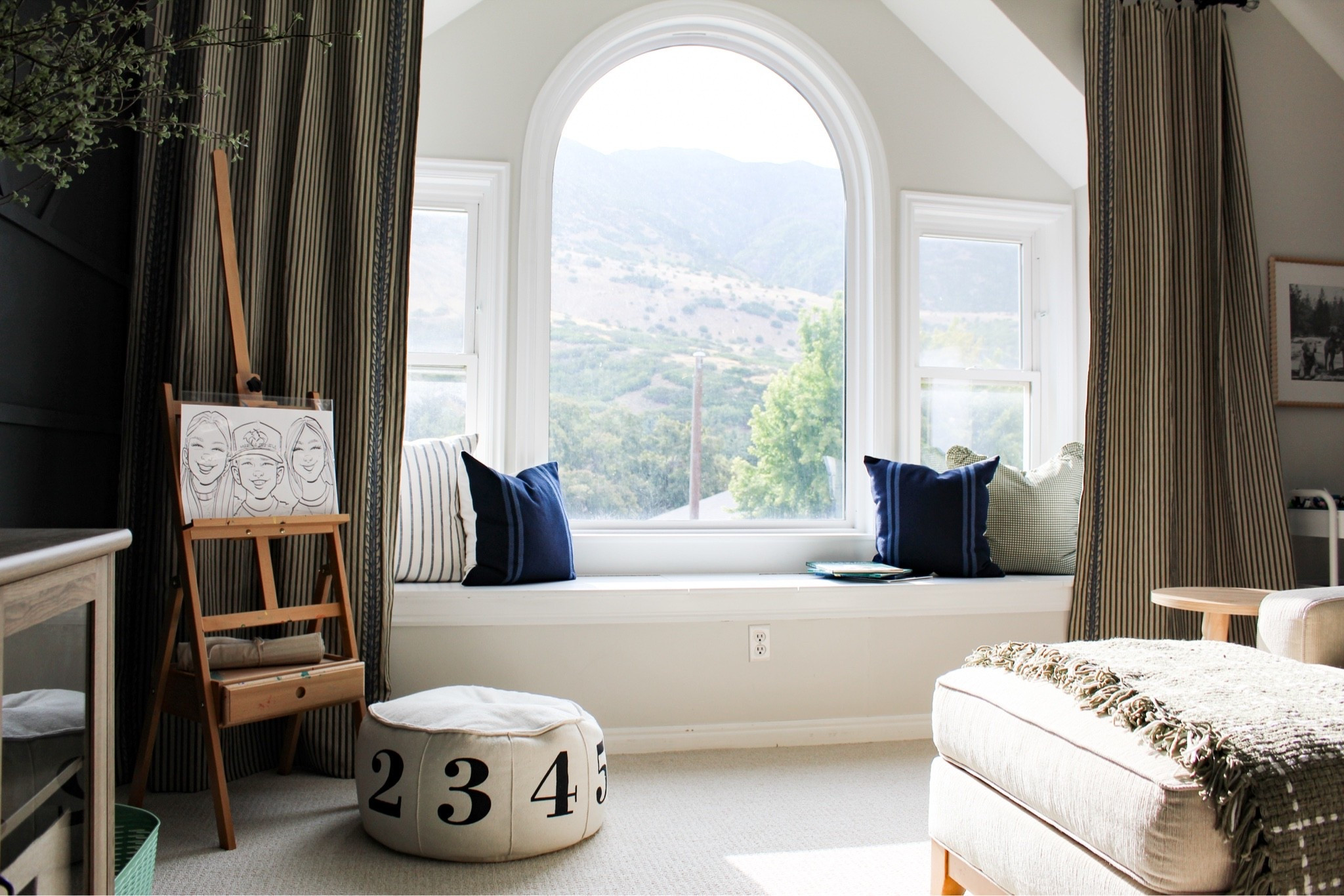 Window seat dreams.  Love this green and blue loft design.  Mature play room area.

#LTKHome #LTKmomlife #LTKdayinmylife