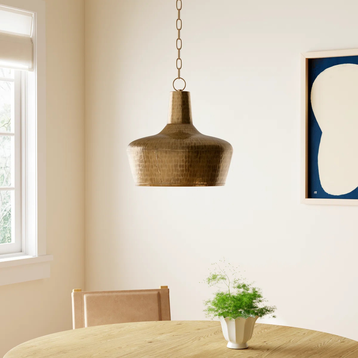 Rebecca 1 - Light Brass Single Pendant | Wayfair North America