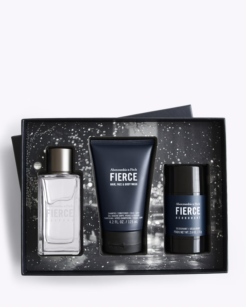 Men's Fierce Gift Set | Men's New Arrivals | Abercrombie.com | Abercrombie & Fitch (US)