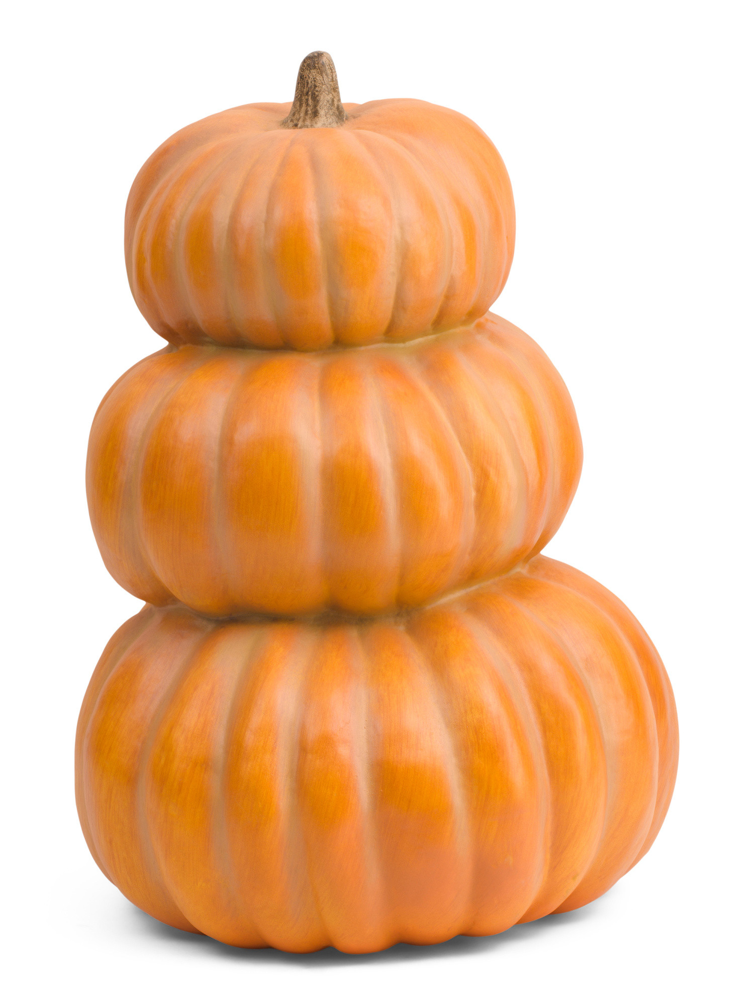 22in Outdoor Safe Three Stacked Pumpkins | Marshalls