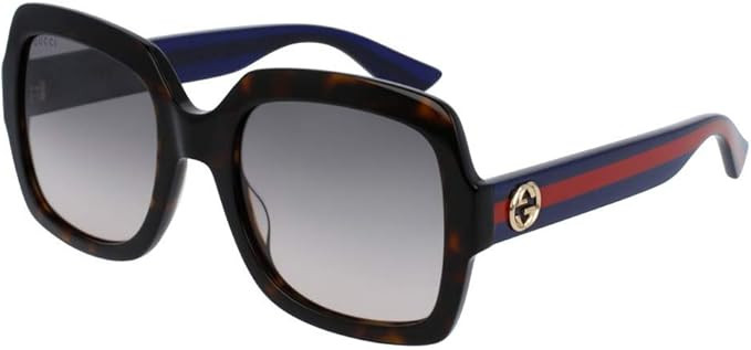 Gucci GG0036S Rectangle Sunglasses For Women+FREE Complimentary Eyewear Care Kit | Amazon (US)