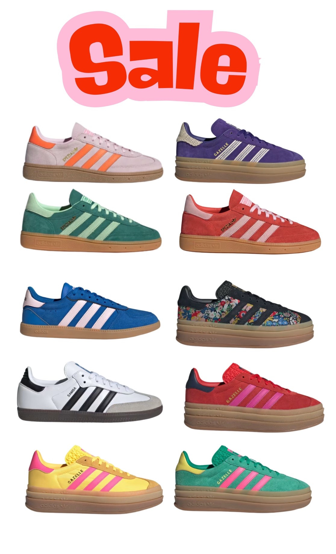 Add a pop of color to any outfits!! #adidas #spring #trending #sneakers

#LTKSaleAlert #LTKStyleTip #LTKFindsUnder100
