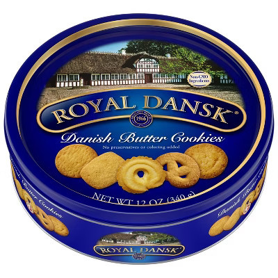 Royal Dansk Danish Butter Holiday Cookies - 12oz | Target