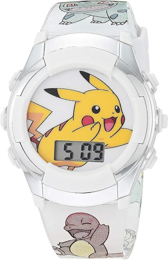 Accutime Kids Pokemon Digital LCD Quartz Watch for Boys, Girls, and Adults All Ages | Amazon (US)