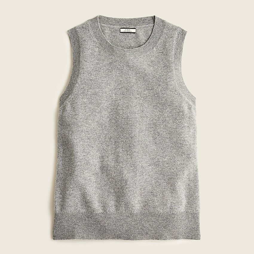 Cashmere crewneck sweater shell | J. Crew US