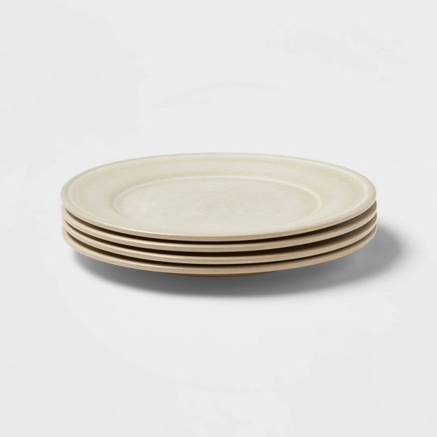 10.5" Melamine Lancashire 4pk Dinner Plates - Threshold™ | Target