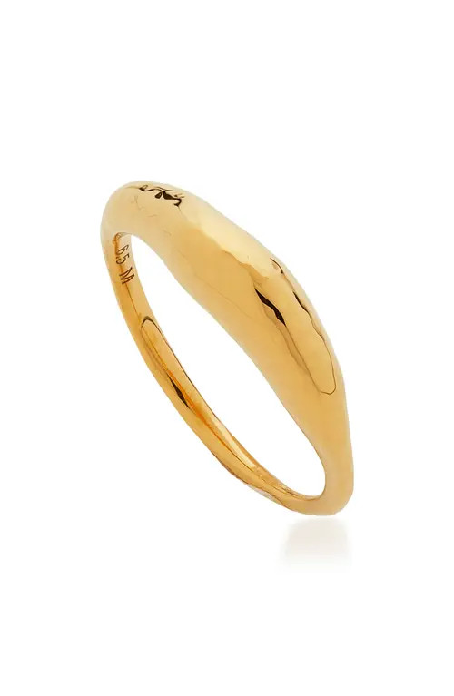 Monica Vinader Gaia Ring in Yellow Gold at Nordstrom, Size 6.5 | Nordstrom