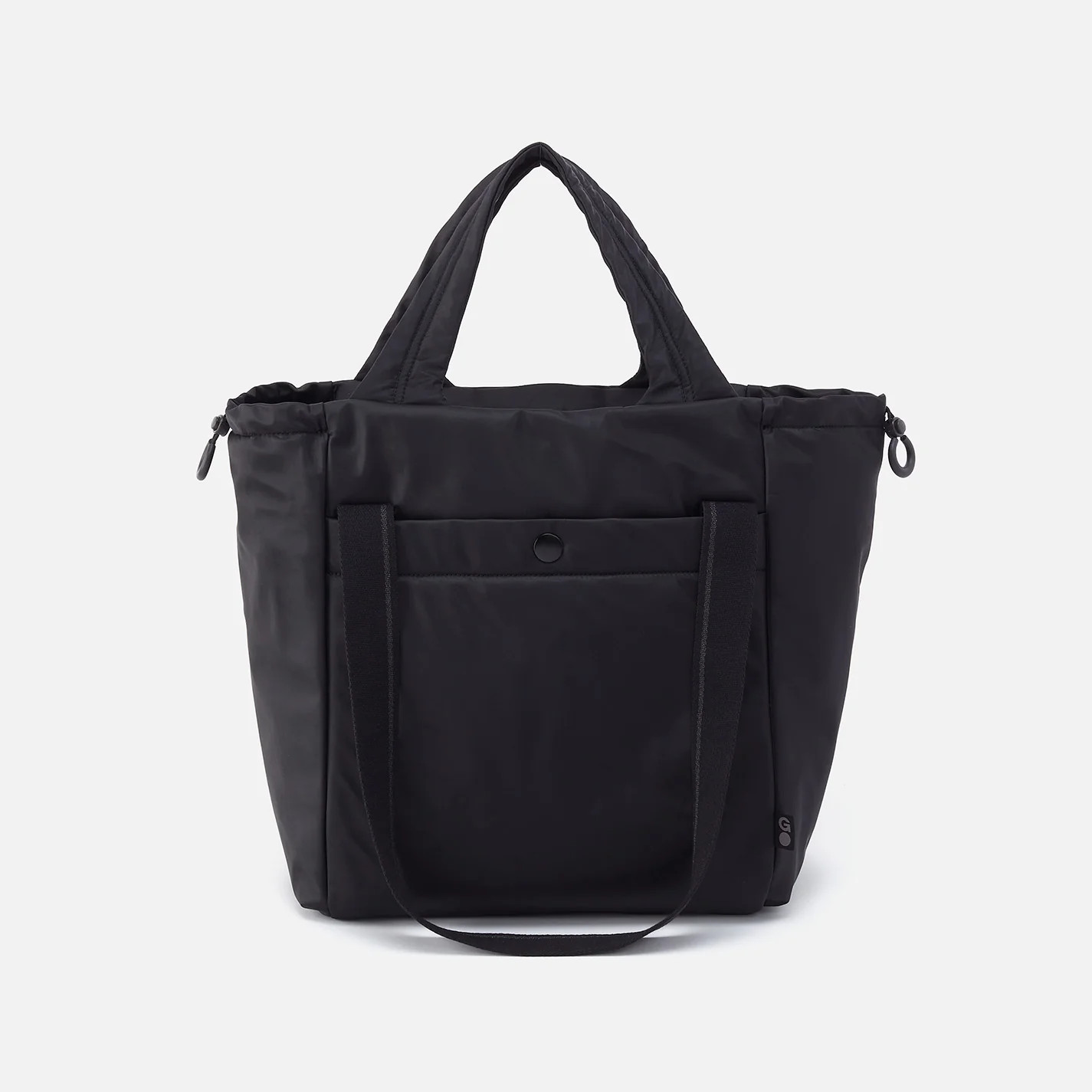 PLACES TO GO Tote in CaRefiber recycled nylon - Jet | HOBO Bags