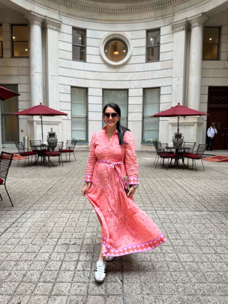Loved this dress for a day of shopping. Lightweight, comfortable and doesn’t really wrinkle! Loved the color and print too. 

#LTKShoeCrush #LTKTravel #LTKStyleTip