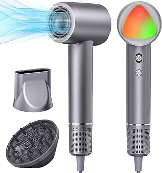 Hair Dryer, 160000 RPM Portable Professional Ionic Hair Dryer with 500 Million Negative Ions, Fas... | Amazon (US)