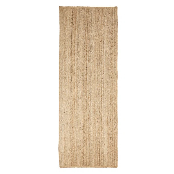 Shreya Braided Hand-Woven Beige Area Rug | Wayfair Professional