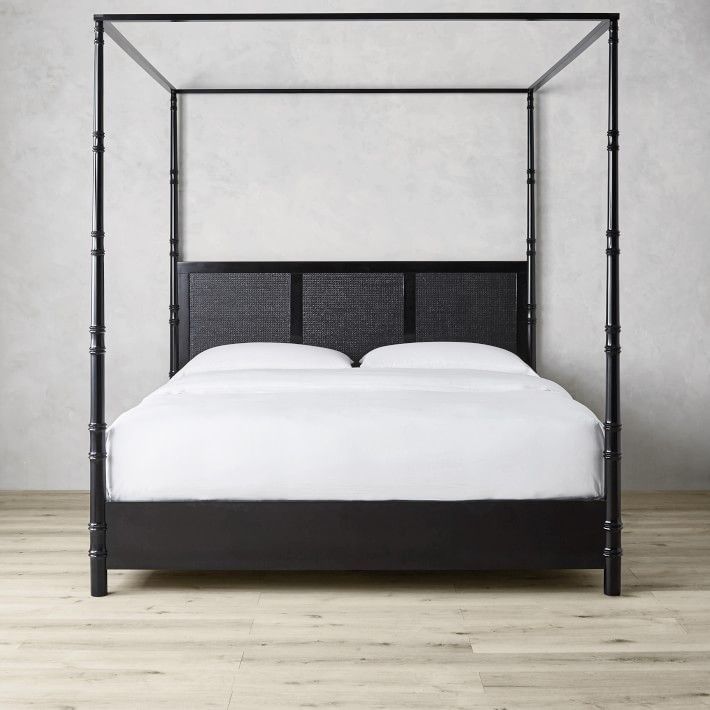 Cane Four Poster Bed | Williams-Sonoma