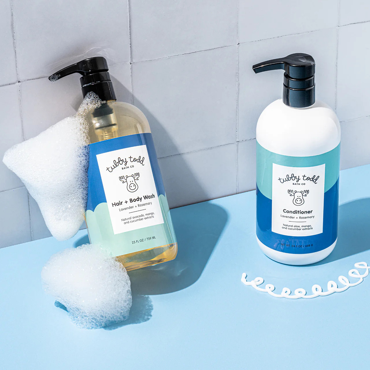 The Tubby Hair Duo | Tubby Todd Bath Co. | Tubby Todd Bath Co.