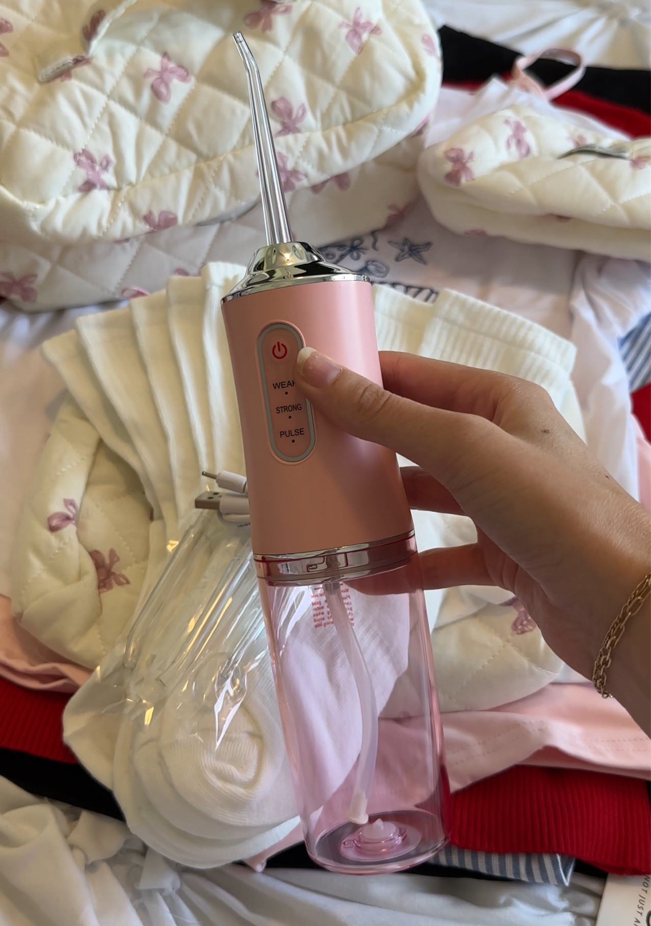 I found the cutest water flosser for only $12 from shein! 🎀

#LTKStyleTip #LTKBeauty #LTKSaleAlert