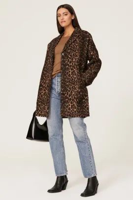 Leopard Print Coat | Rent the Runway