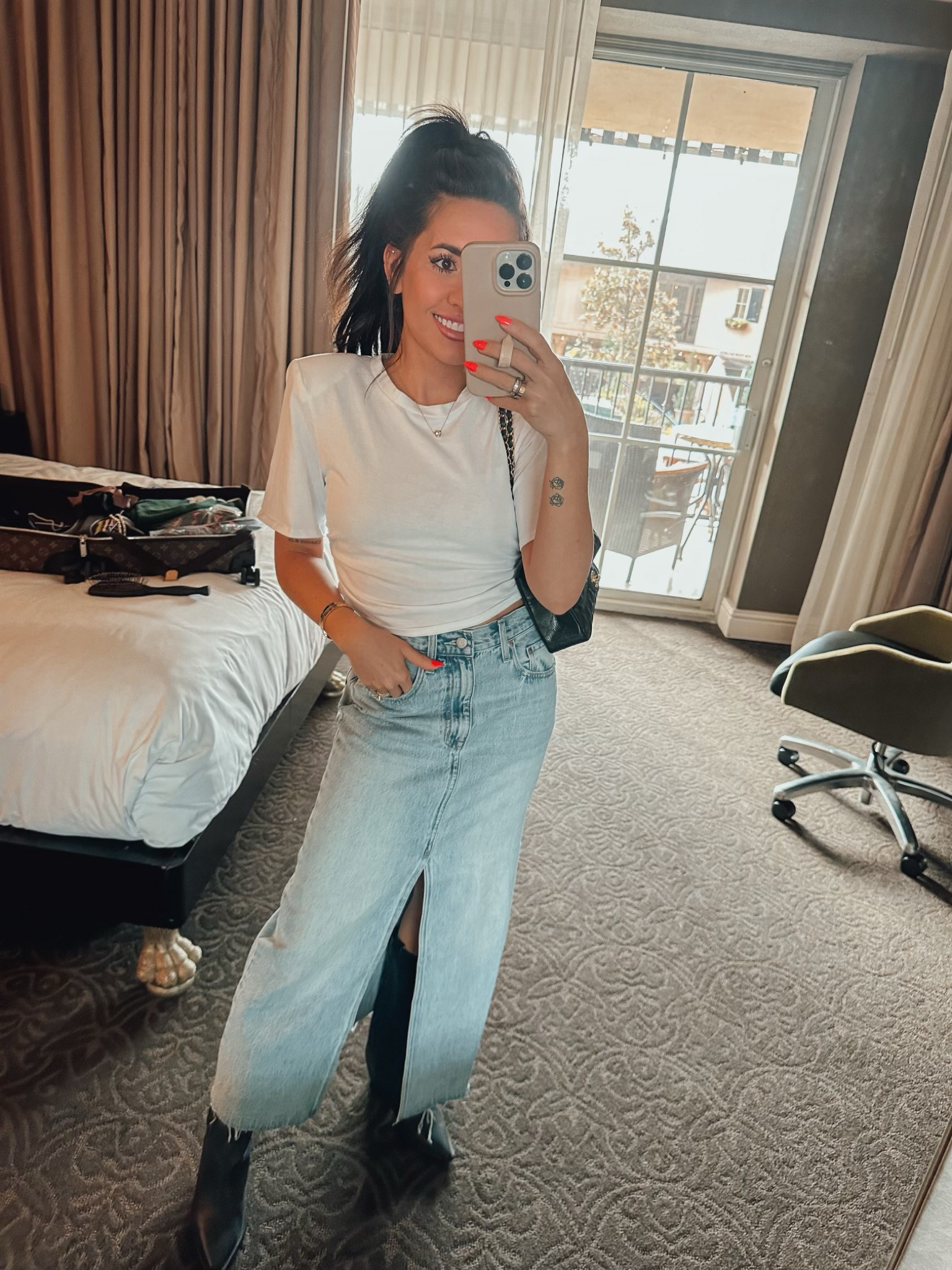 Long denim skirts - denim skirts - long denim skirt outfits - Pistola denim - denim looks 

#LTKFind #LTKfit #LTKstyletip