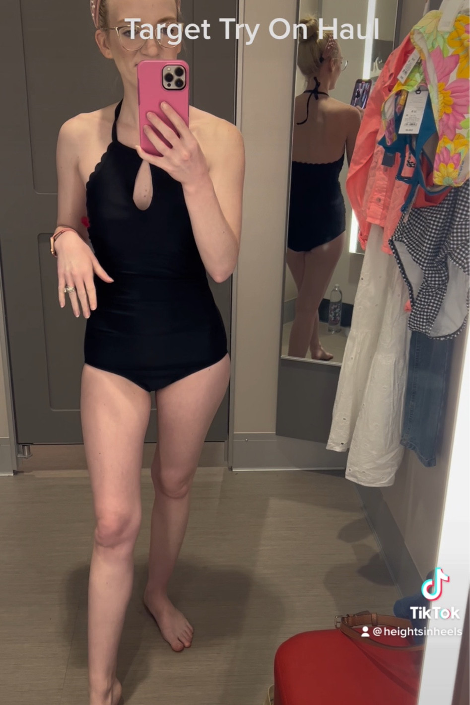 Target black swimsuit with scallops one pice bathing suit

#LTKswim #LTKstyletip #LTKunder50