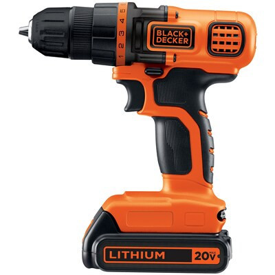BLACK+DECKER  20-volt Max 3/8-in Cordless Drill (1-Battery Included and Charger Included) | Lowe's