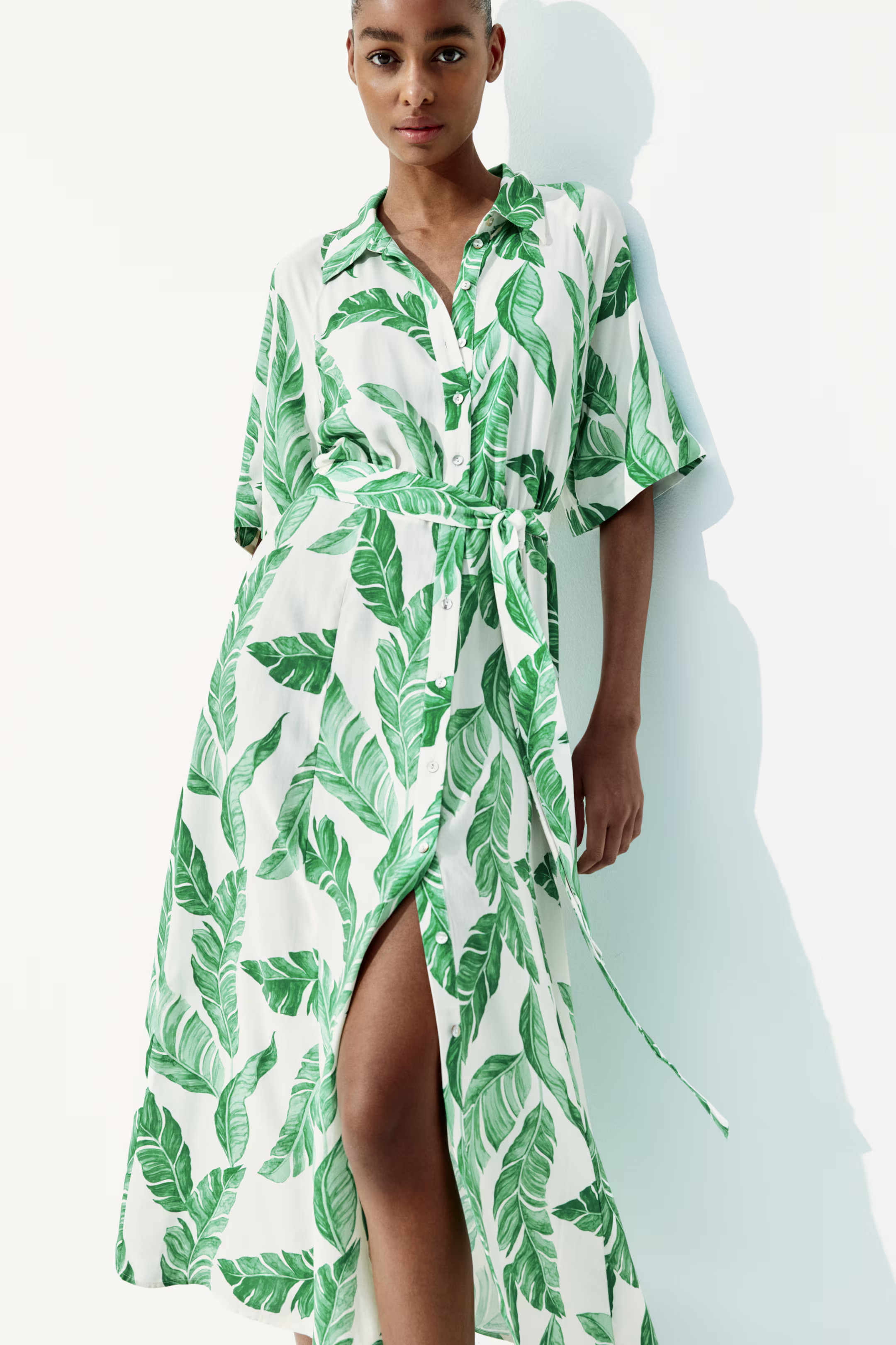 Tie-belt Shirt Dress | H&M (US + CA)