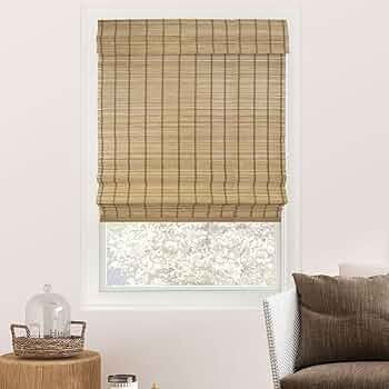 CHICOLOGY Bamboo Roman Shades - Customer Favorite Light Filtering Blinds for Windows, Premium Qua... | Amazon (US)