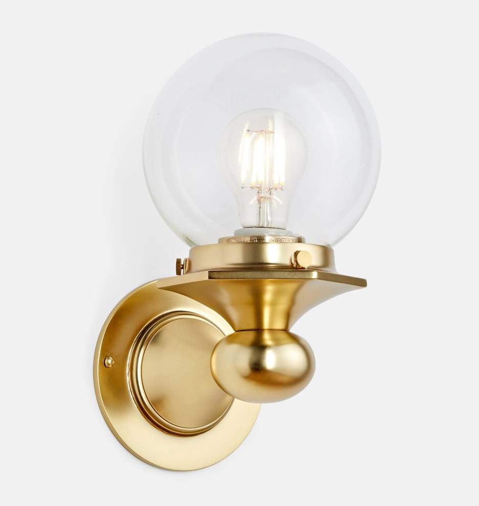 Pittock 3-1/4" Single Sconce
 | Rejuvenation | Rejuvenation