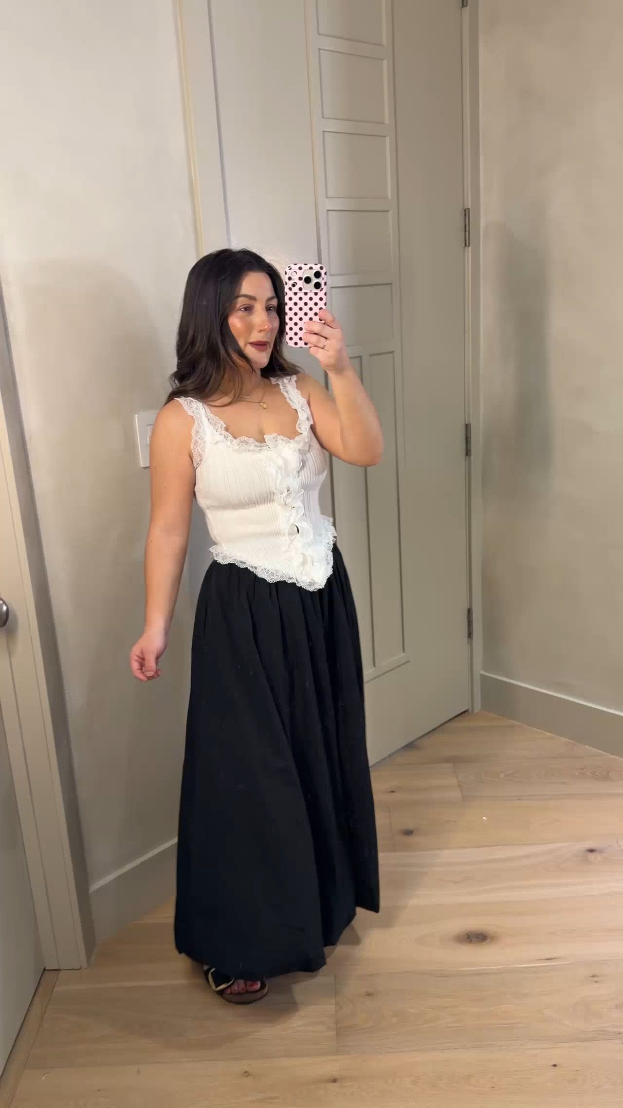 Tank from @OAK + FORT size small
Skirt from Amazon size small 

5’0” 140lbs 
#LTKPetite 

#LTKVideo #LTKstyletip #LTKfindsunder50