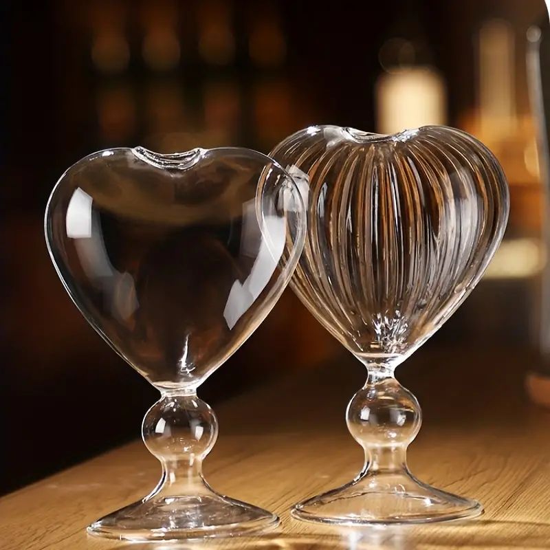 Heart shaped Cocktail Glass Random Color Reusable Food Grade - Temu Canada | Temu Affiliate Program