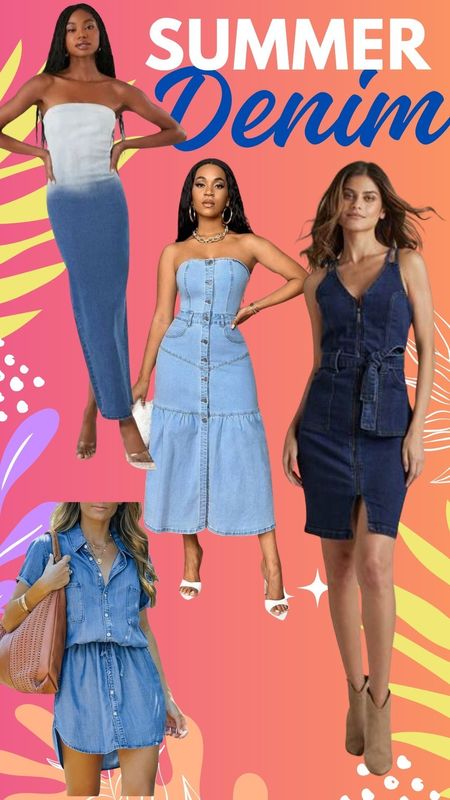 Spring and summer denim dresses are here! Then I'm dresses from all your favorite stores, including target! #springoutfit #springdress #summerdress #denimdress

#LTKover40 #LTKmidsize #LTKfindsunder50