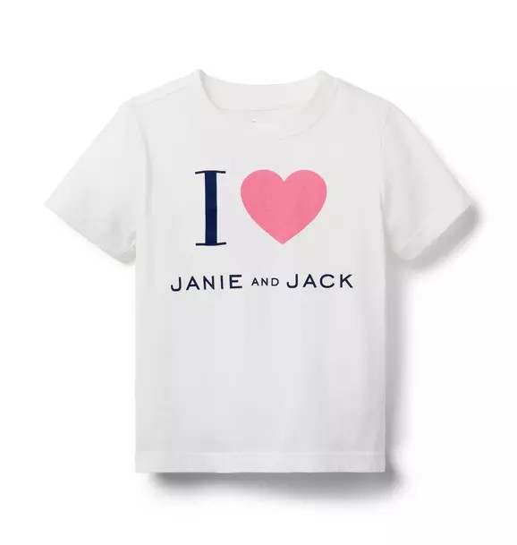 Janie And Jack Love Tee | Janie and Jack