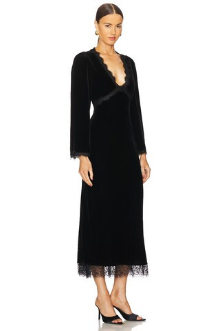 RIXO Alesha Dress in Black from Revolve.com | Revolve Clothing (Global)