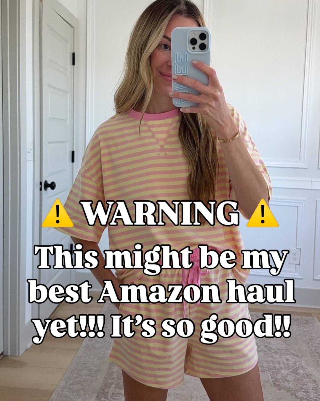 Comment “HAPPY” to shop! I’ll send the info to your DMs! 😍😍😍

Must be following me to receive messages! 

#amazonsummeroutfits #amazonfinds #founditonamazon