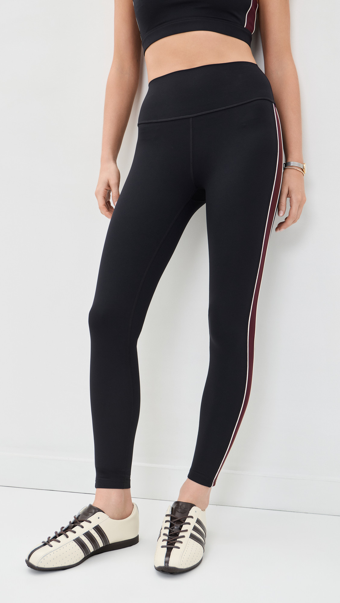 Splits59 Margot Rigor Leggings Black/Dark Cherry XS | Shopbop