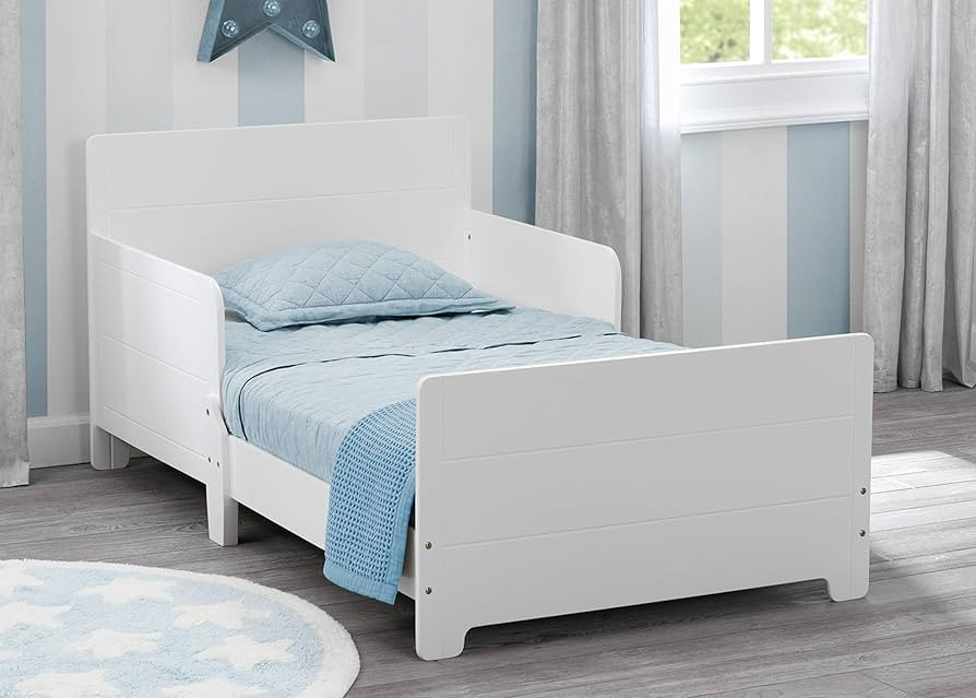 Delta Children MySize Toddler Bed, Bianca White | Amazon (US)