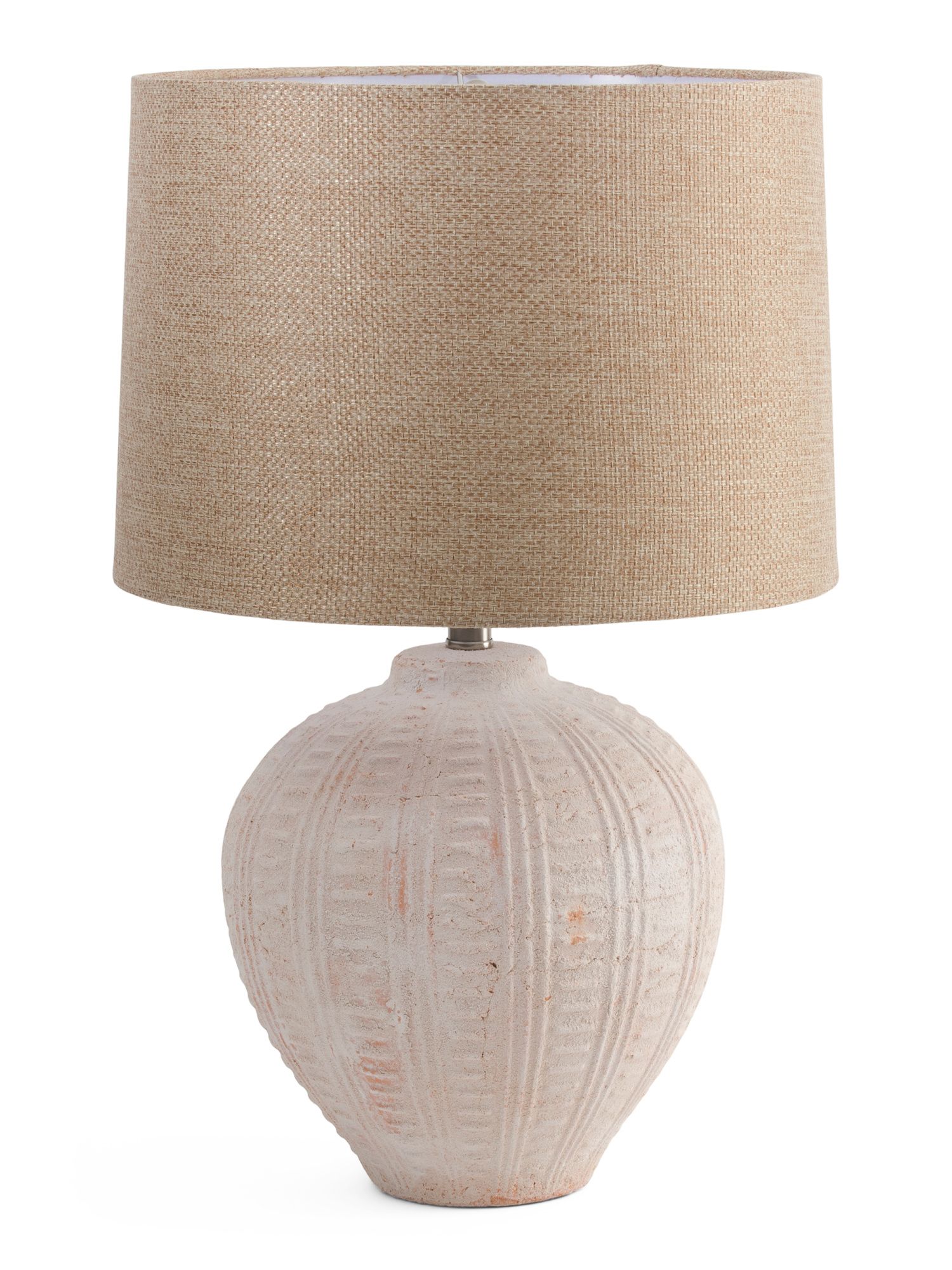 Washed Terracotta Table Lamp | TJ Maxx