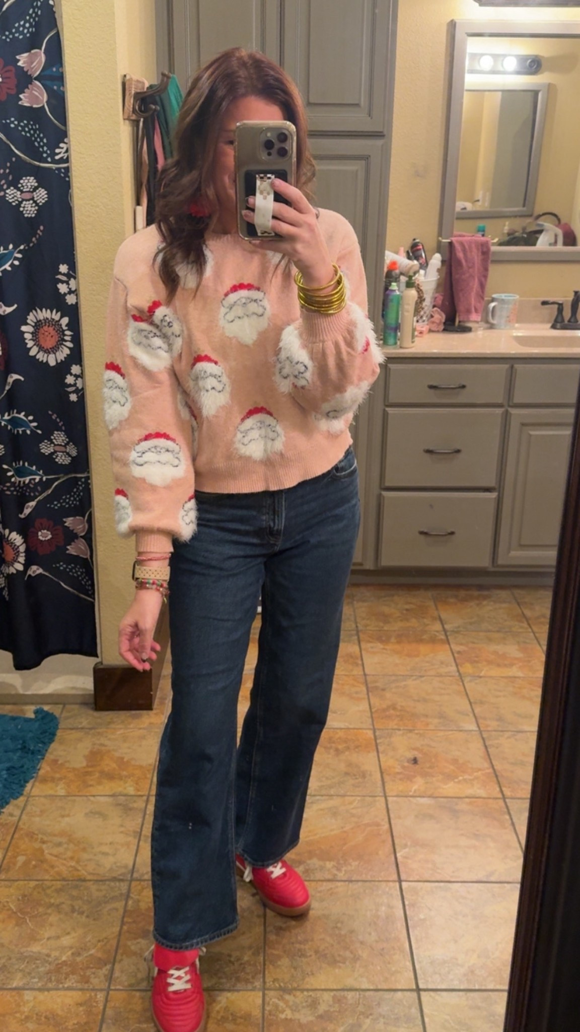 Christmas looks! 

Wearing size small ins weather size 2 in denim. 

American Eagle | AE | Deni. | holiday fashion | Christmas style 

#LTKHoliday #LTKootd #LTKSeasonal