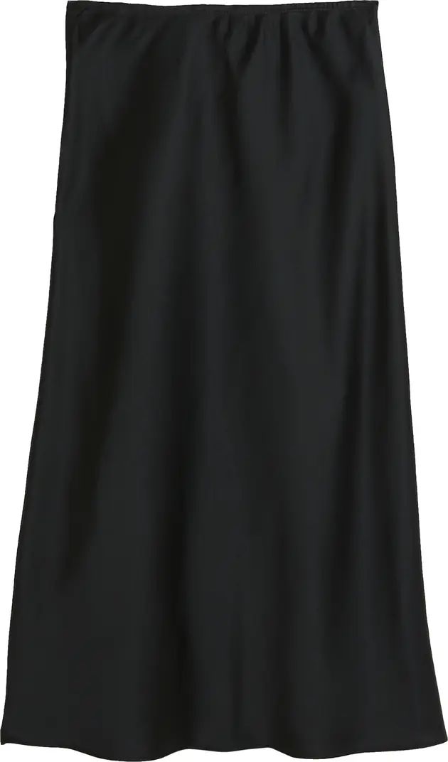 Bias Cut Satin Maxi Skirt | Nordstrom