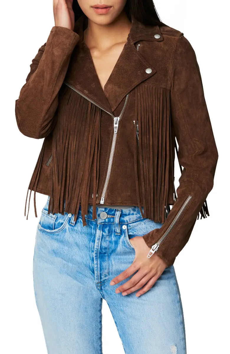 Fringe Suede Moto Jacket | Nordstrom | Nordstrom