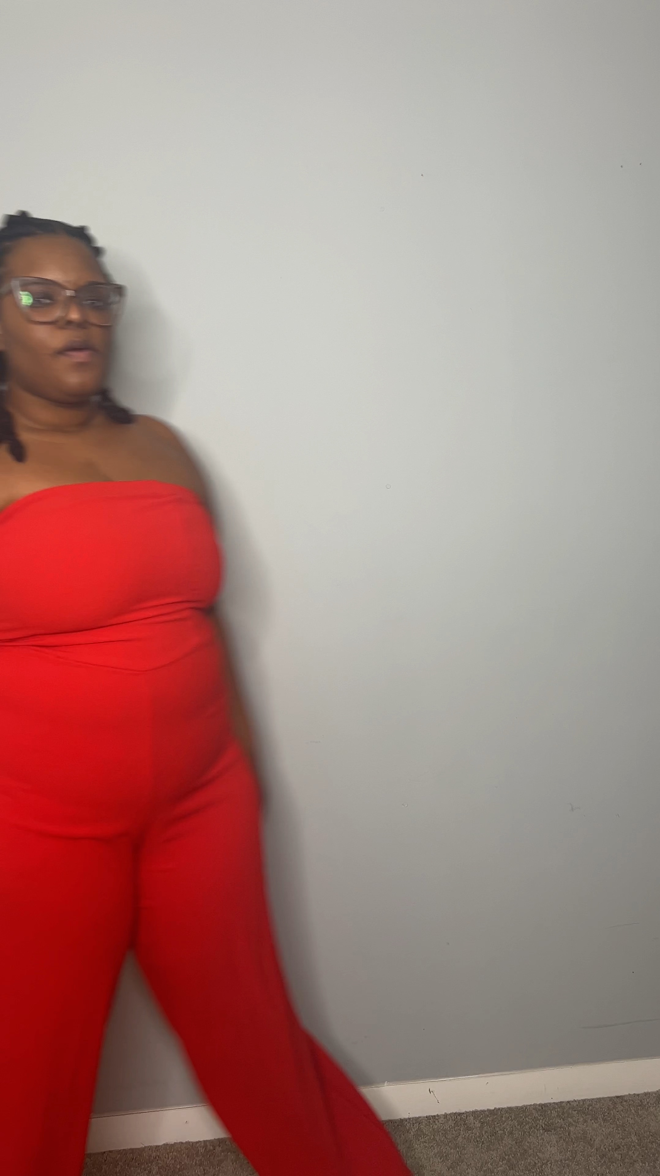Beautiful red jumpsuit from Target. It also has removable straps. (The back comes up more I couldn’t pull it up on my own).

#LTKfindsunder50 #LTKplussize #LTKxTarget
