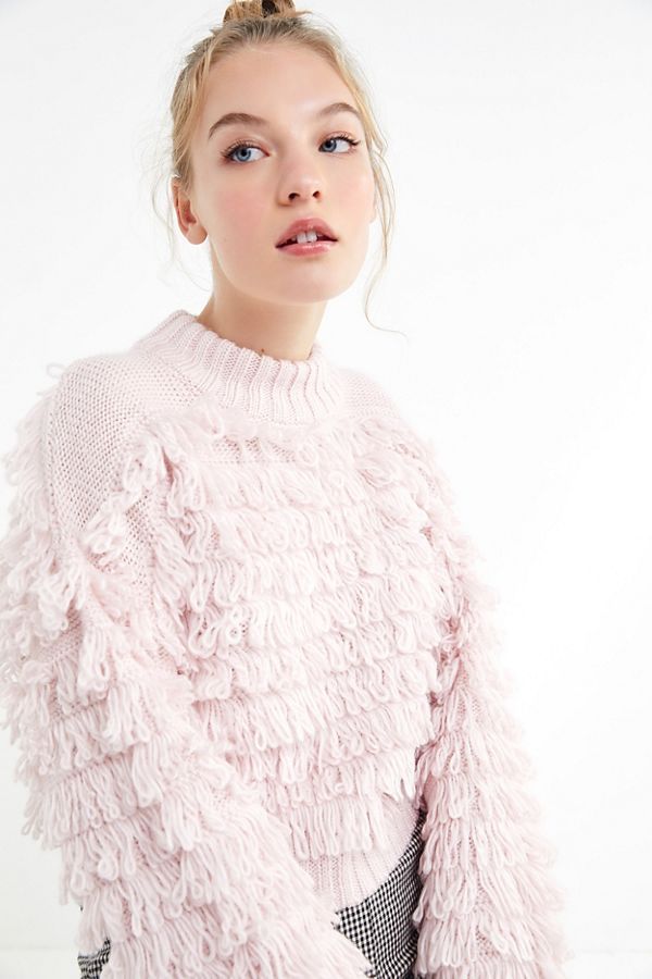 UO Layla Looped Mock-Neck Sweater | Urban Outfitters (US and RoW)