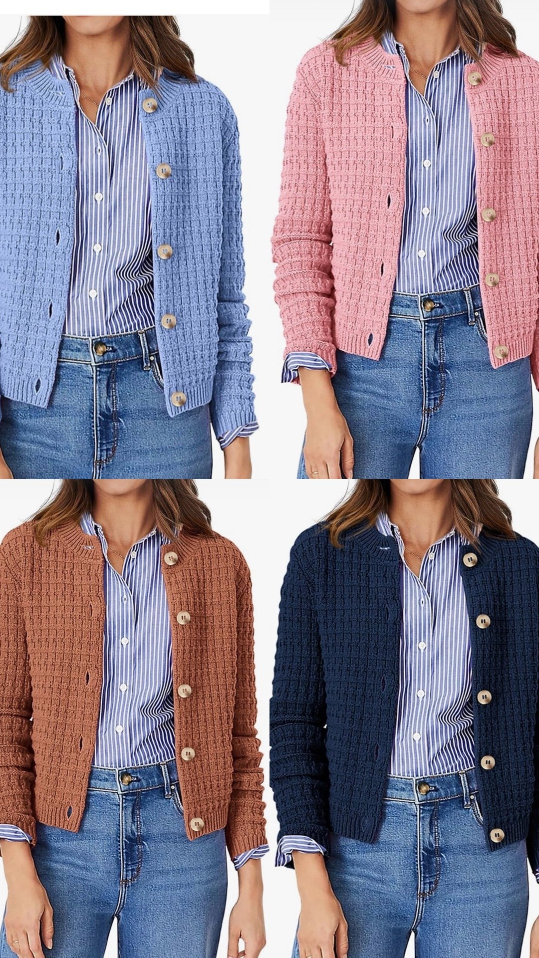A polished spring jacket cardigan! 