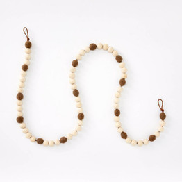 Click for more info about Wood Beaded Tree Garland - Threshold™ designed with Studio McGee