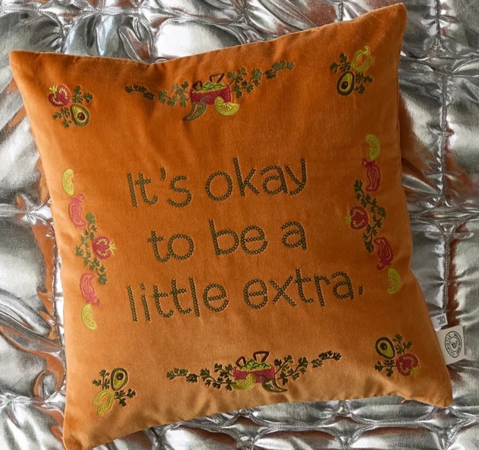 True words! Haha
Pillow
It’s okay to be a little extra 

#LTKHome #LTKGiftGuide