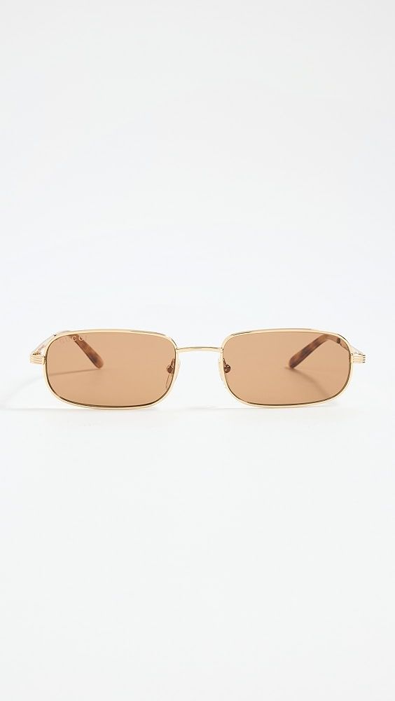 Gucci Rectangular Sunglasses | Shopbop | Shopbop