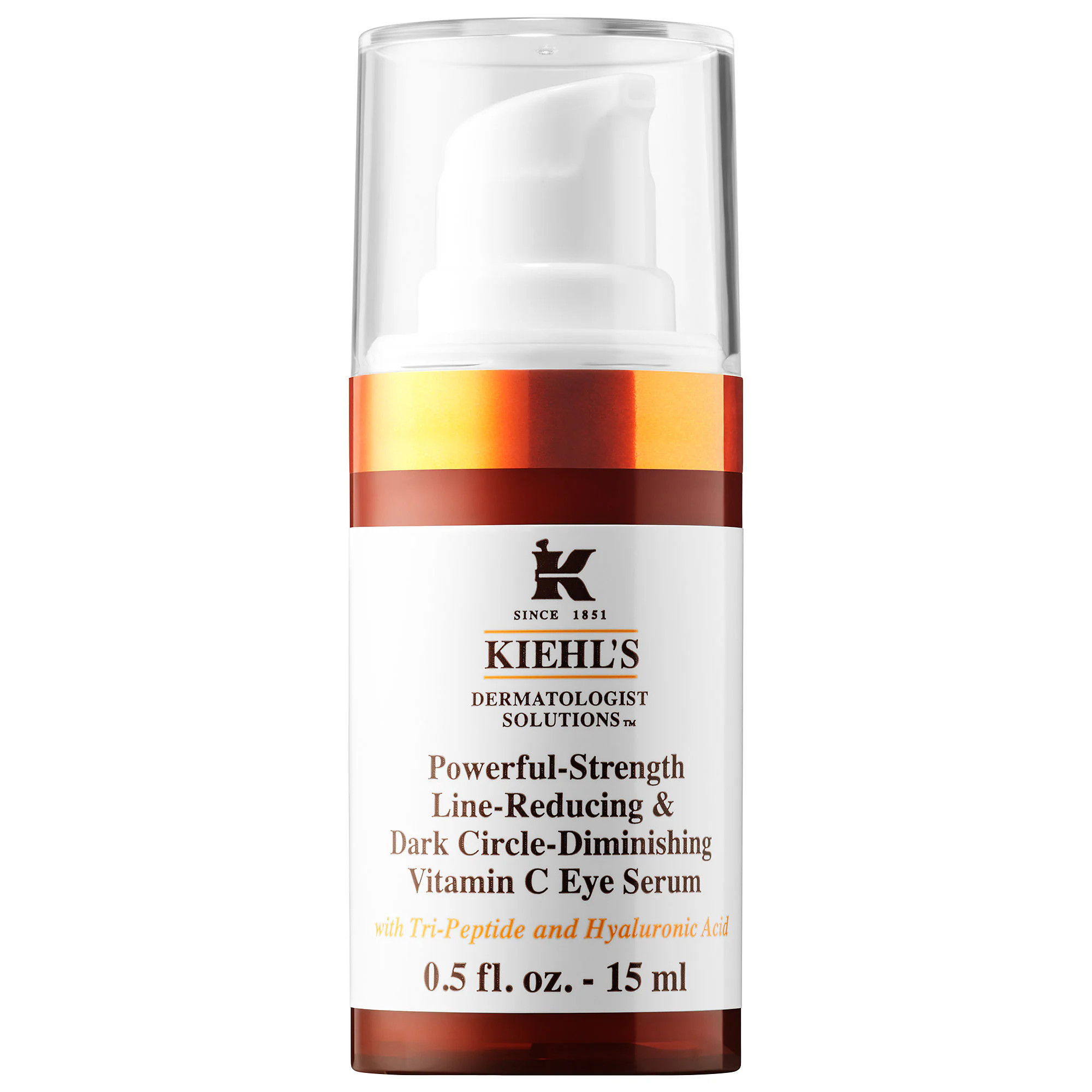 Kiehl's Since 1851 Powerful-Strength Dark Circle Reducing Vitamin C Eye Serum 0.5 oz/ 15 mL | Sephora (US)