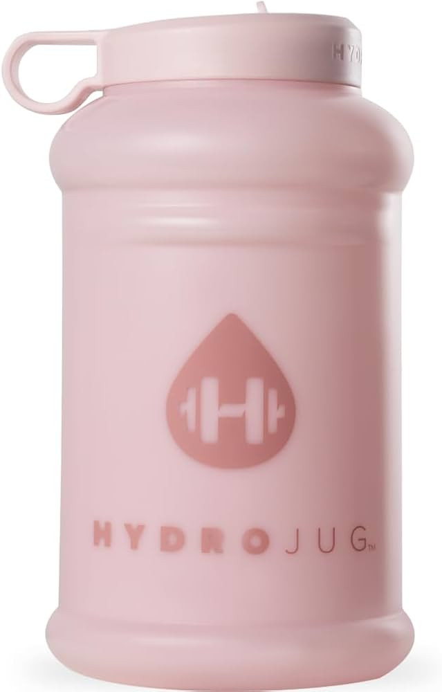HydroJug Half Gallon Water Bottle 73oz - Refillable, Reusable Jug with Carry Handle - Leakproof G... | Amazon (US)