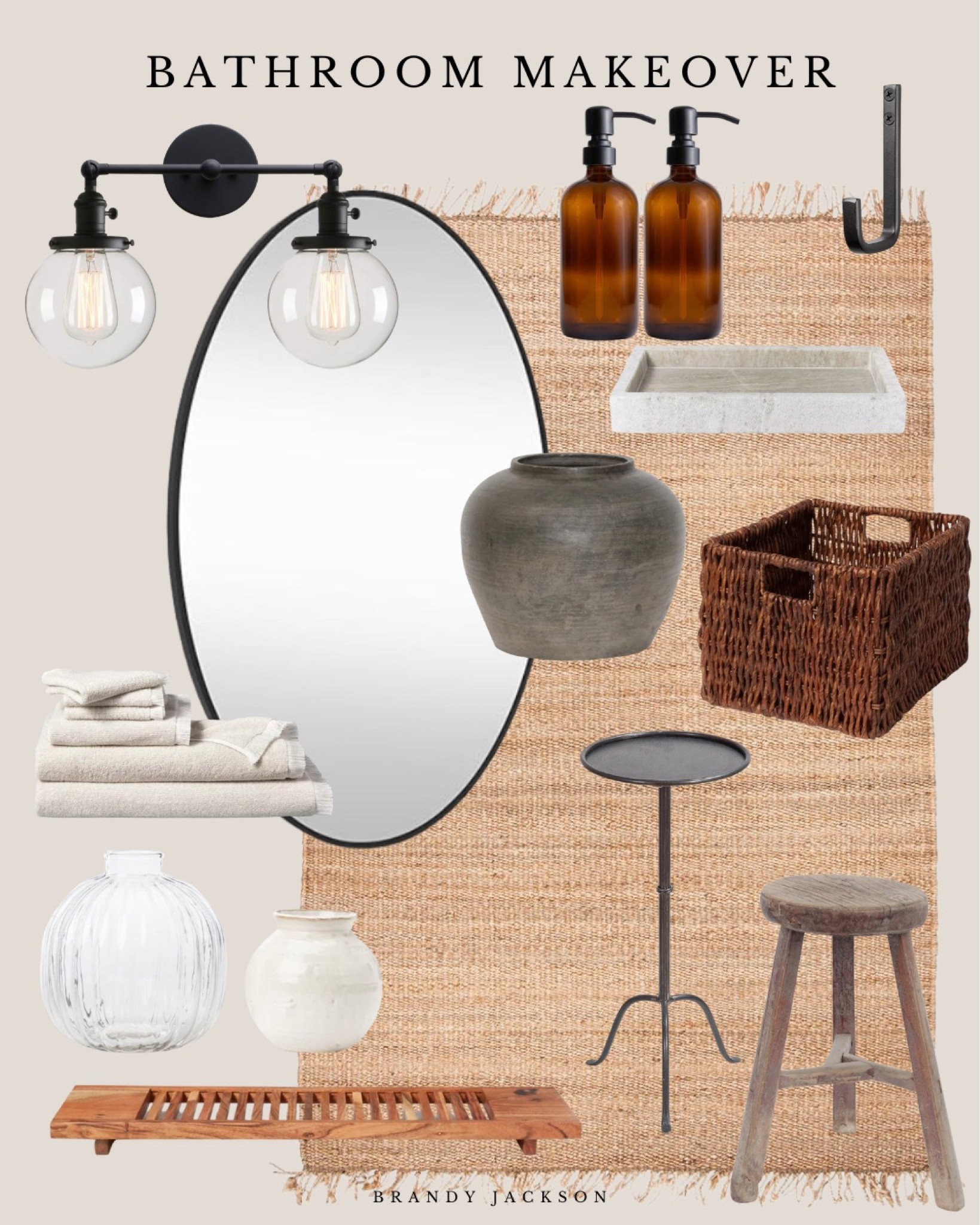 Slatted Wood Bathtub Tray Hearth … curated on LTK